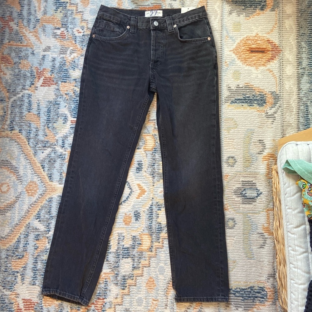 We The Free Curvy Siren Low Rise Straight Jeans